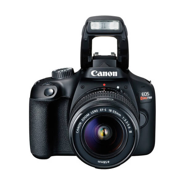 Câmera DSLR Canon EOS Rebel T100 com lente 18-55mm-03